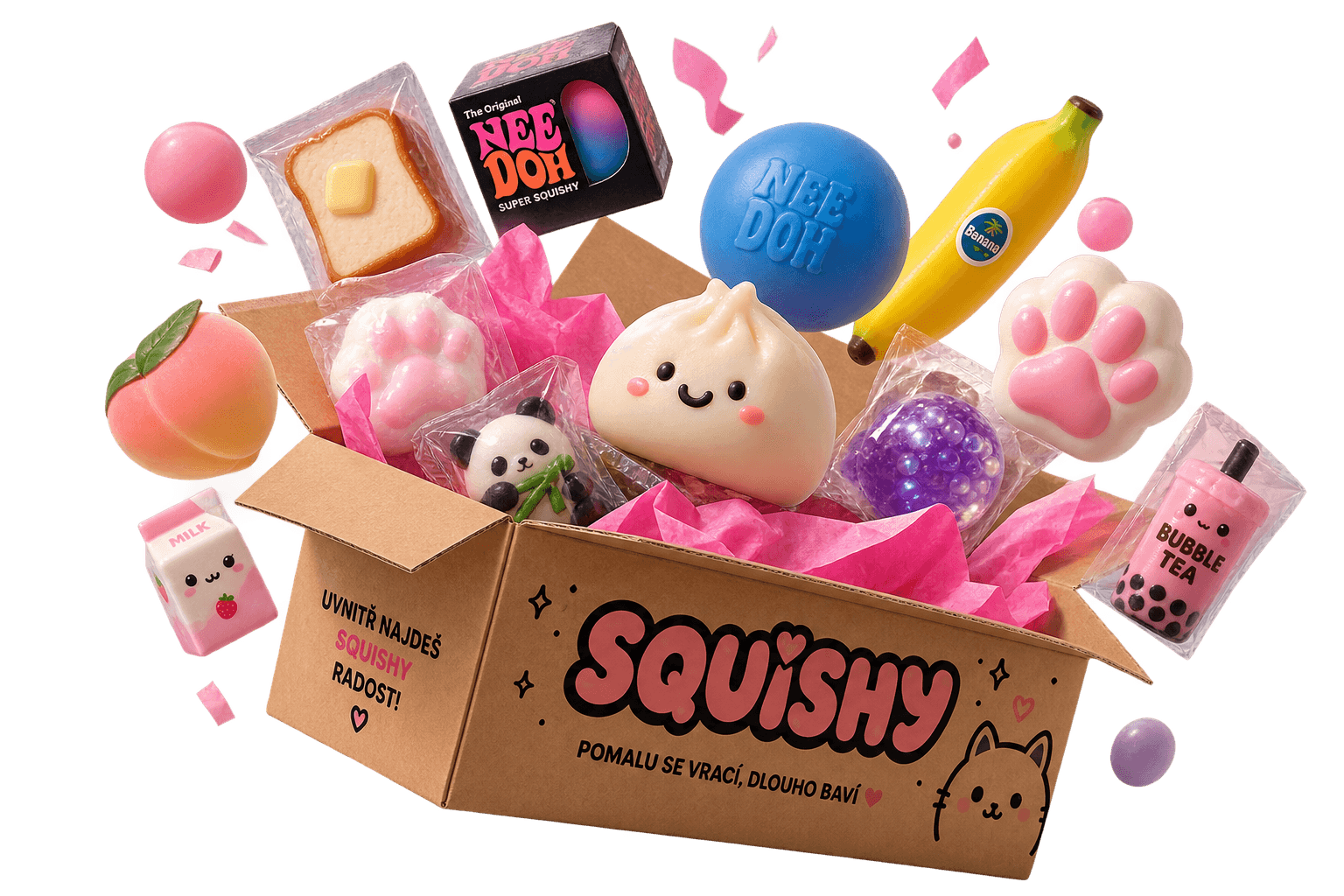 Mystery Sqishy Box — unbox the surprise